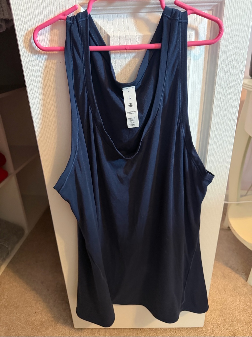 lululemon athletica Navy Performance Tank Top